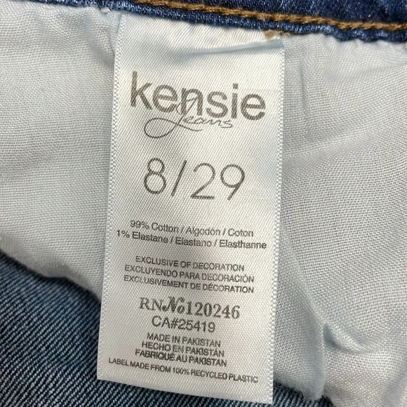 NWOT Kensie Jeans The Effortless Skinny Crop Denim Jeans 8/29 - Picture 14 of 16